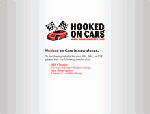 Tablet Screenshot of hookedoncars.com